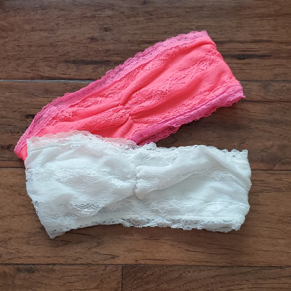 🤍💕Two Bandeau Tops💕🤍 - Picture 3 of 4